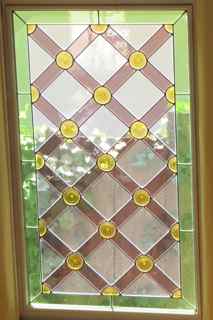 New Hand Blown Rondel Window